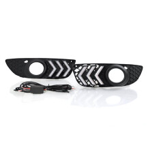 LED Daytime Running Light Front Fog Light for Lancer EX 2010-2012 Turn Signal Light Accessories