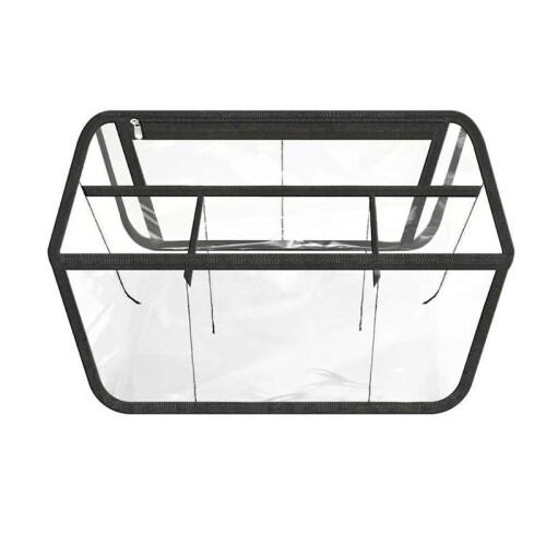 Clear Beach Bag Organizer Inserts for Bogg Bag , Waterproof Insert Divider Pouch,Insert Divider Pouch Zipper for Bags
