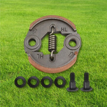 Kit D'Embrayage pour Débroussailleuse et Coupe-Bordures avec Vis, Embrayage de Rechange en Métal pour Moteur de 43 Cc et 52 Cc