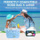 Clear Beach Bag Organizer Inserts for Bogg Bag , Waterproof Insert Divider Pouch,Insert Divider Pouch Zipper for Bags 9