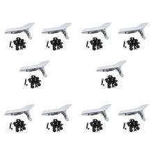 10X Chrome Car Inner Interior Door Handle Repair Kit for W204 X204 Inner Trim Cover(Right)