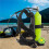 Diving Cylinder Backpack Adjustable Diving Cylinder Backplate with Soft Shoulder Pads and Straps 3