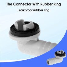 Afvoerslang voor Airconditioner, 3 Inch, Draagbare AC-Afvoerslangconnector, Vervanging voor Universele -Splitunits