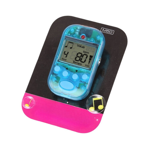 Rechargeable Digital Metronome Loud Sound Pocket Size
