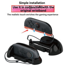 2PCS Mouse Grip for 2 Accessories Joy Con Left Right Controller Desktop Mouse Mode Holder 2 Handle Stand A
