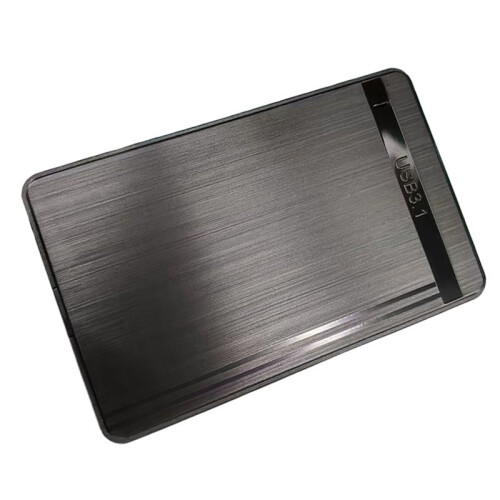2.5inch SSD External Hard Disk Case Serial Port  Toolless Micro-USB 3.1 Interface Solid State Mechanical Storage