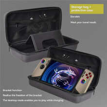 For MSI Claw 8 AI+ Storage Bag Waterproof Antishock Protective Case Travel Carrying Case for CLAW 8 AI Accessories