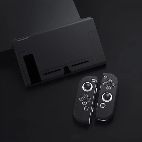 Protective Case for  OLED Console and Joy-Cons,  Can Be Inserted in Dock with Shell