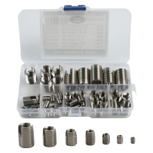 Stainless Steel Self-Tapping Thread Inserts 50 pcs M3-M12