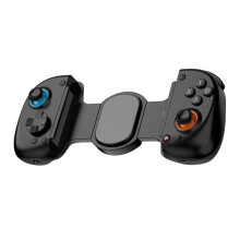 D8+Stretching Wireless Mobile Game Controller with Hall Trigger Supports Tablet for PC/Android/IOS Tablet Black