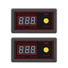 2 STÜCKE PWM Lüfterdrehzahlregler 9-60 V 12 A 500 W Motordimmdrehzahlregler 5 V 12 V 24 V Einstellbare Frequenz
