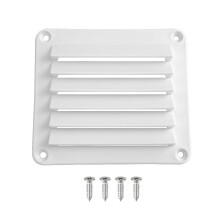 Rechthoeken Boten Lamellenventilatie-Wit