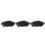 Car 10mm Hole Dia Plastic Rivets Fastener  Push Pin Clips 150PCS 1