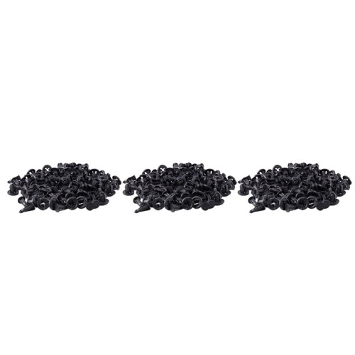 Car 10mm Hole Dia Plastic Rivets Fastener  Push Pin Clips 150PCS