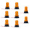 8X Forklift 30 LED Beacon Light Strobe Lamp Hazard Emergency Flashing Warning Amber 1