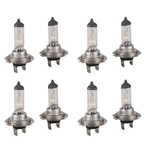 8x Car Front  Light Headlight H7 Bulb Light Lamp 12V 55W