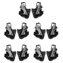 10X Front Left Right Interior Interior Door Handle for Daewoo Nubira 2.0L 1999 2000 2001 2002 96296168 96296169