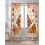 Sheer Curtains Turkey Pumpkin Fall Design 52x96 Inch 2 2