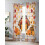 Sheer Curtains Turkey Pumpkin Fall Design 52x96 Inch 2 4