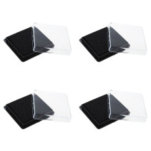 4X Stamp Pad Ink Pad Wedding Letter Document Black