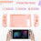 Rabbit Protective Case for  2 Kawaii Cartoon Design Dockable Shell for  2 Console 3