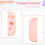 Rabbit Protective Case for  2 Kawaii Cartoon Design Dockable Shell for  2 Console 5