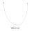 Silver Rubber Eyeglass Chain Practical Design 1 Pack 2
