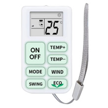 Universele Afstandsbediening voor Airconditioning met Fluorescerende Knoppen. Gebruiksvriendelijk Bedieningspaneel voor Airconditioners B