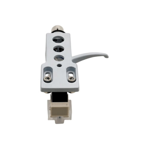 Witte Draaitafel-Headshell met Voorgemonteerd AT3600L Magnetisch Element voor  Vinylplatenspeler B