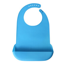 Silikon-Lätzchen für Erwachsene, wasserdichtes-Marineblau