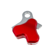 Aluminiumlegering Freediving Touw Katrol Duiktouw Ontgrendelingsmechanisme Oprolsysteem voor 8-10 mm Touw Rood