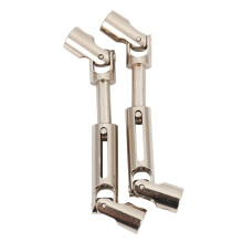 Crawler Car Metal Driving Shaft Part Bottom Rc Truck with 4Pcs RC Car Metal Shock Tower Bracket Kits