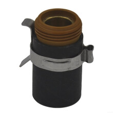 220953 Ohmic Retaining Cap for PMX 45XP, 65, 85, 105 Plasma Cutting Torch - Black Polymer