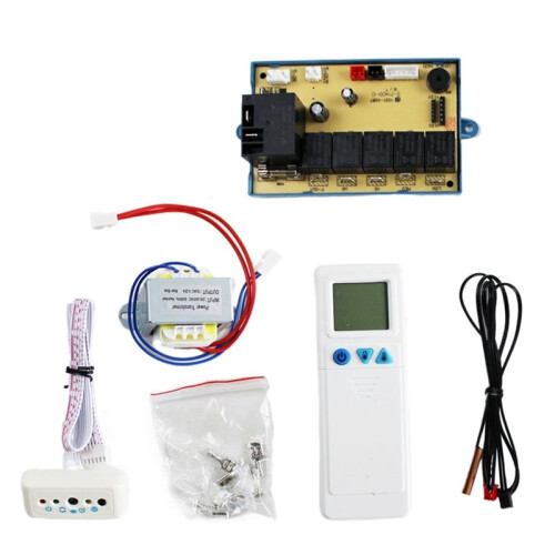QD-U03C+ Air Conditioner Control Board Universal AC Control Board Only for Wall-Mounted Fixed Frequency Air Conditioners