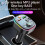 Car Charger with Bluetooth FM Transmitter RGB Light USB-C 4