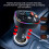 Car Charger with Bluetooth FM Transmitter RGB Light USB-C 6