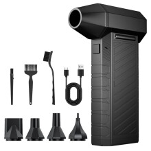Electric Dust Blower Compressed Air Spray, High Speed Dust Blower, Compressed Air Duster PC Cleaning Set