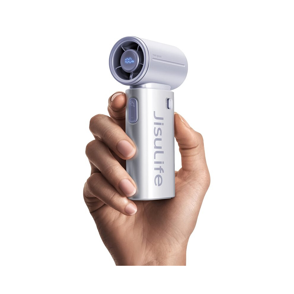 Jisulife Portable Handheld Fan, Turbo Power High Speed Air, 5000Mah Rechargeable, Pocket Design, Personal Fan 6031098440557
