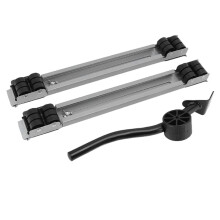 Heavy Duty Extendable Appliance Roller with 24 Wheels for Easy Moving, High Load Capacity & Secure Braking for Furniture