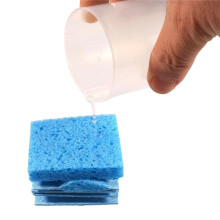 20 Pcs High-Temperature Soldering Tip Cleaning Sponges, 2.6" X 2.6" X 0.4" for Cleaning Soldering Iron Tips