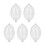 5 Stück Fishings Slip Cast Spin Float Oval Float Slip Cast Spin 1