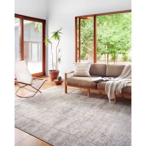Wynter Accent Rug Silver Charcoal 2-3 by 3-9 Feet 1