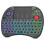 Keyboard,Upgrade 2.4G Wireless Keyboard and  with Touchapd,Handheld Remote, TV Keyboard with RGB Backlit 2