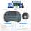 Keyboard,Upgrade 2.4G Wireless Keyboard and  with Touchapd,Handheld Remote, TV Keyboard with RGB Backlit 3