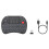 Keyboard,Upgrade 2.4G Wireless Keyboard and  with Touchapd,Handheld Remote, TV Keyboard with RGB Backlit 7