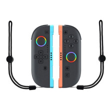 Controlador de Juegos de Repuesto para para Switch2 con Luces RGB de Colores para Controlador Inalámbrico con Agarre Ergonómico