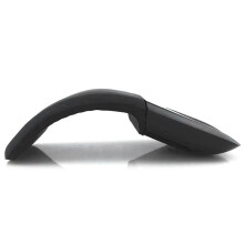 Ultradunne Opvouwbare Optische Muis met Boogvormige Behuizing, Draadloze -Muis, Ergonomisch, Stil, 3D-Touchmuis voor Kantoor en Gaming
