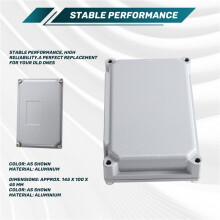 Caja Impermeable de Aluminio, Caja de Unión de Aluminio Fundido A Presión, Recinto Impermeable de Aluminio para Diseño de PCB