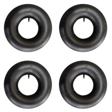 4X Lawn Mower Tyres Inner Tube 15X6.00-6 with TR13 Valve Tyres for Lawn Mowers