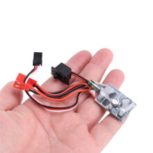 4X Rc ESC 10A Brushed Motor Speed Controller for Rc Car Boat W/O Brake Without Brake
